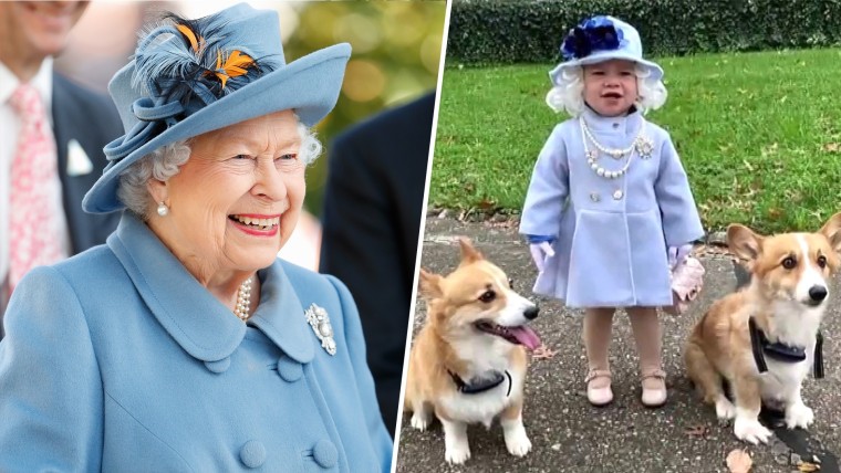 Queen Elizabeth responds to toddler's 'splendid' Halloween outfit