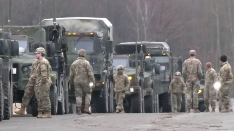 How the U.S. military is responding to Russia's attack on Ukraine