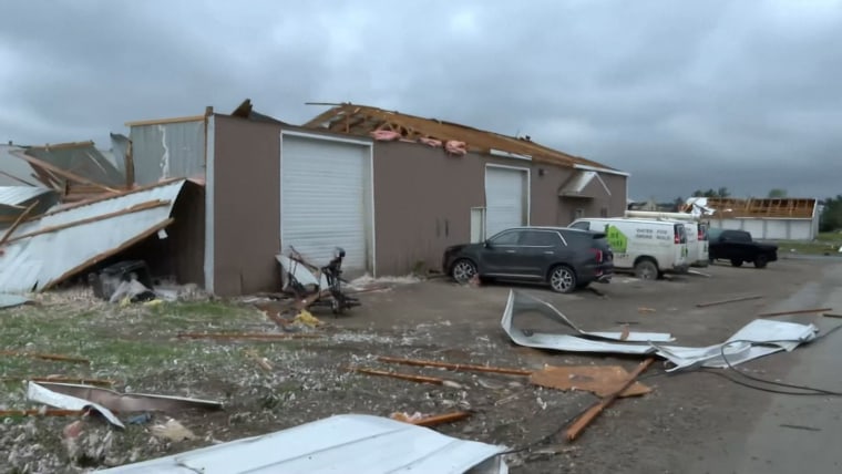 One dead, 44 injured in Michigan tornado that tore through homes and  businesses