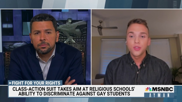 A class-action lawsuit seeks to bar religious schools from collecting  federals funds if they discriminate against LGBTQ students