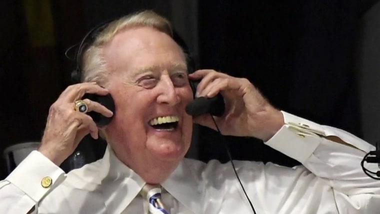 Vin Scully, Legendary 'Voice Of The Dodgers,' Dies At 94