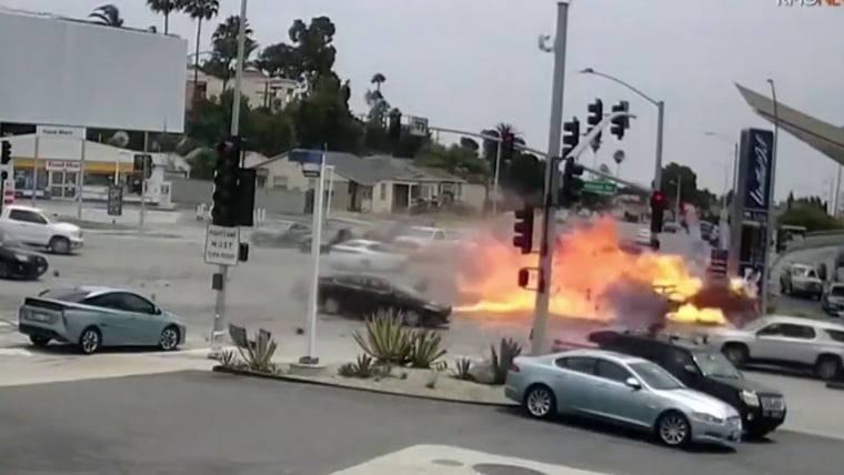Los Angeles Car Crash 