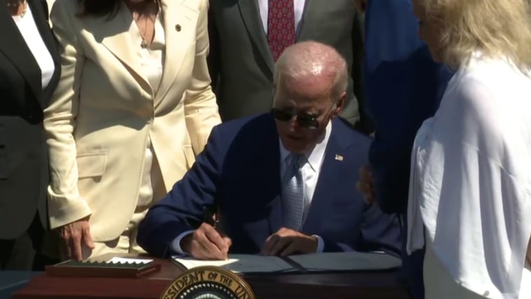 Biden speaks before signing computer chips bill to ‘supercharge’ production