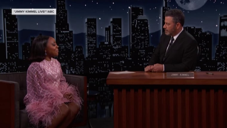 Quinta Brunson Gets Her Revenge During Jimmy Kimmels Monologue After