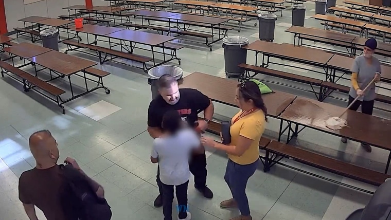 Surveillance video shows former Fresno principal shoving student