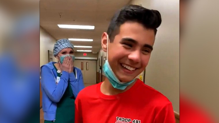 Boy accidentally swallows dog toy and starts squeaking