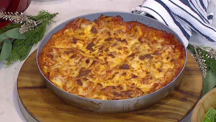 Lidia Bastianich shares her recipe for skillet lasagna