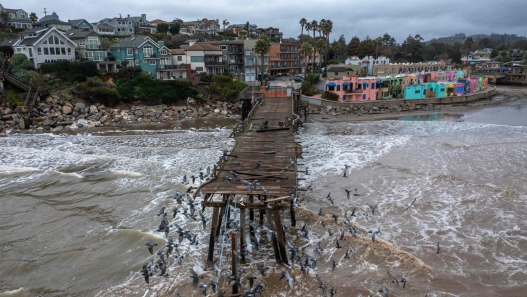 California emerges from 'parade of storms'