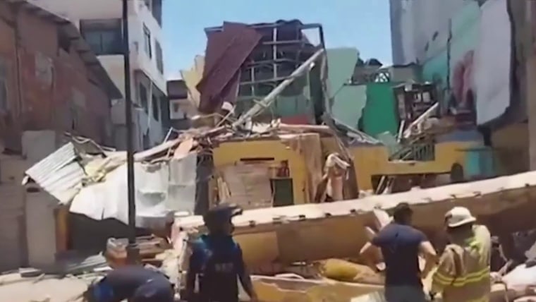 Deadly Earthquake Shakes Ecuador