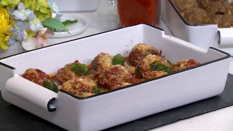 Mario Carbone shares recipes for his well-known meatballs