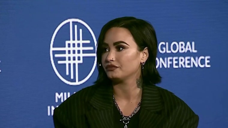 Demi Lovato opens up about her struggles with mental health