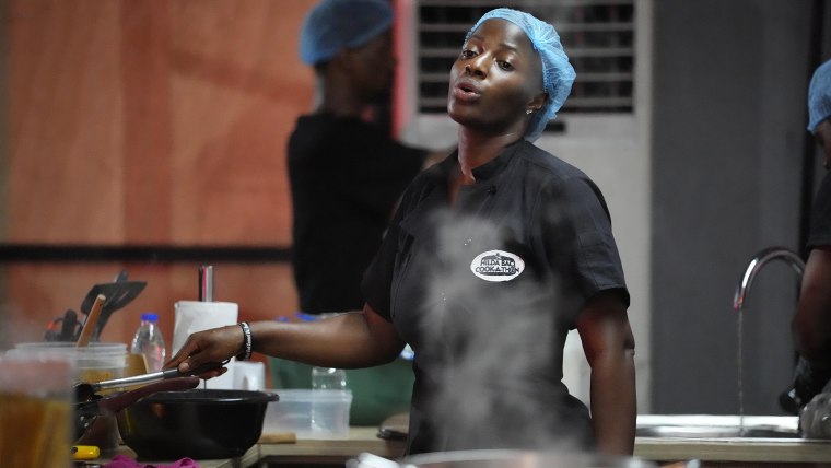 Nigerian chef cooks nonstop for 100 hours to set new world record