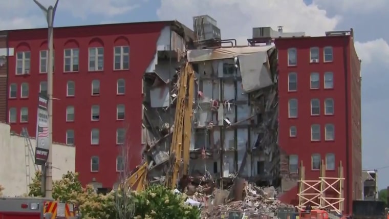 Resident of collapsed Iowa building sues property owner and contractors