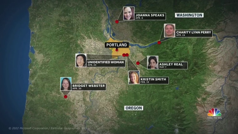 6 Women Found Dead Within 3 Months Near Portland Oregon Sparking Fear In The Community 