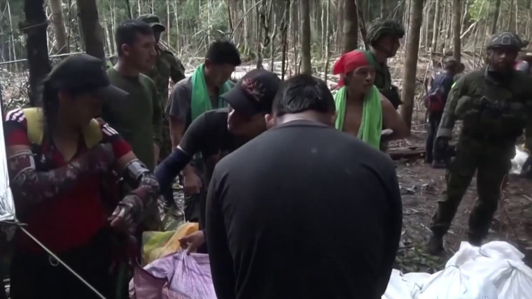 Four children survive 40 days in jungle after deadly plane crash