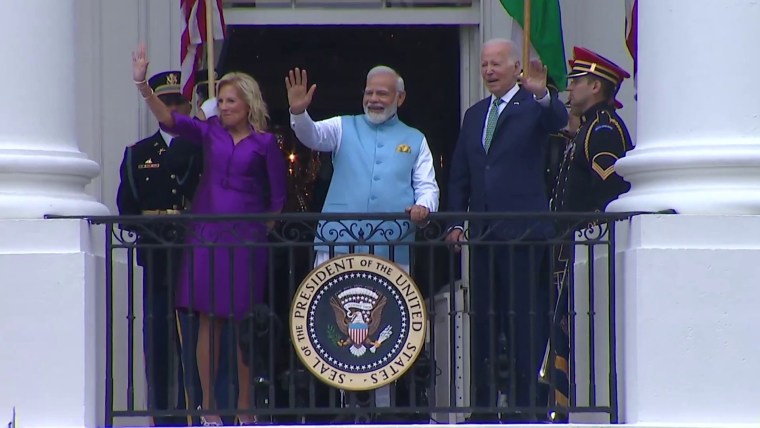 Biden welcomes India’s Prime Minister Modi to White House