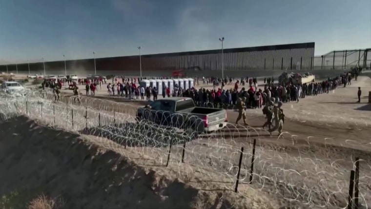 Biden Administration touts drop in illegal border crossings, though ...