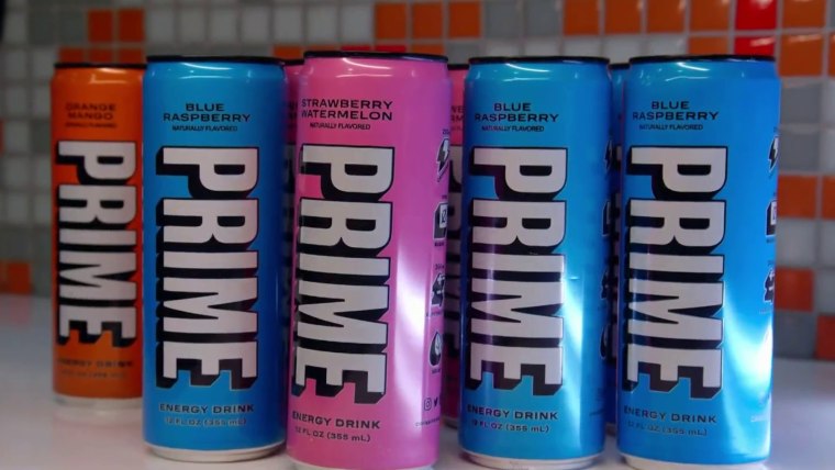 Highly caffeinated version of Prime Energy drink ordered recalled by  federal government