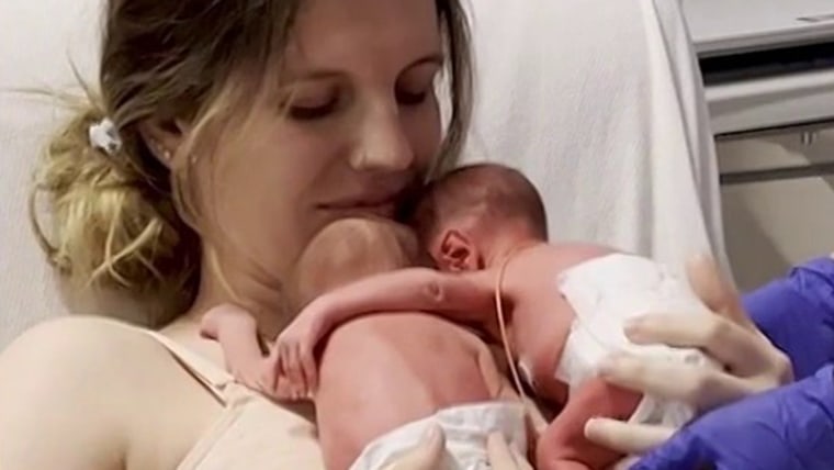 Babies separated from sales mothers at birth