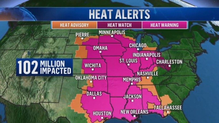 Heat wave breaks in time for All-Star game in KC