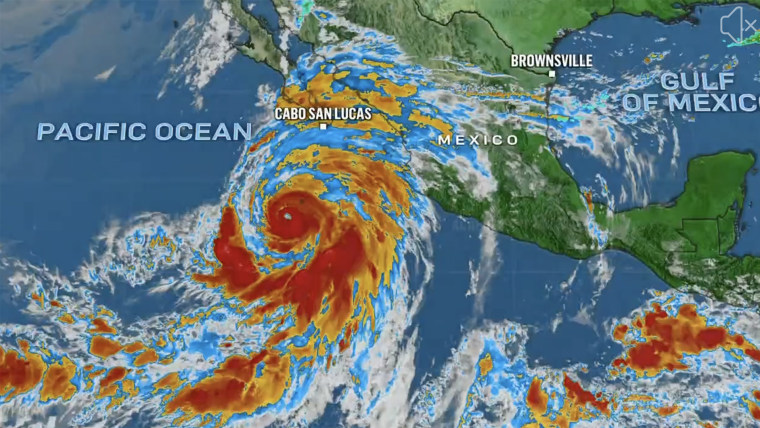 mental flugt Bunke af Watch live: Tropical Storm Hilary storm tracker