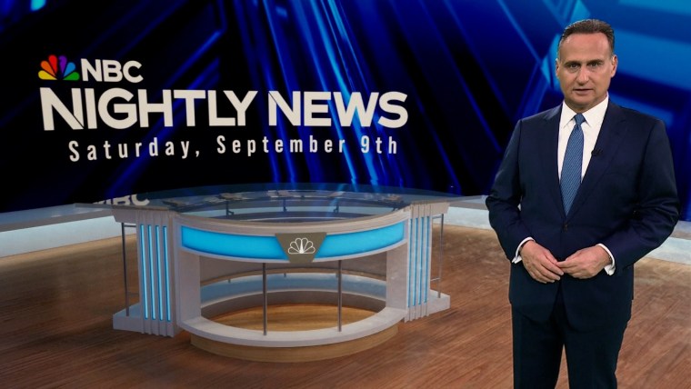Nightly News Full Broadcast September 9th Nightly News Full Broadcast September 9th