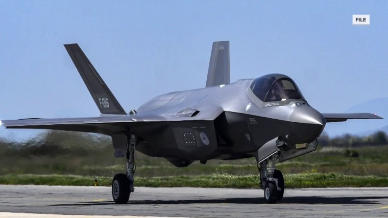 911 call released from military pilot who ejected from F-35 fighter jet 