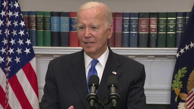 Biden defends administration’s move to extend border wall