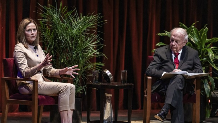 Justice Amy Coney Barrett supports ethics rules for Supreme Court