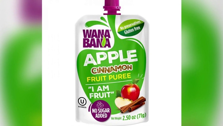 FDA issues warning against WanaBana fruit puree pouches - TODAY