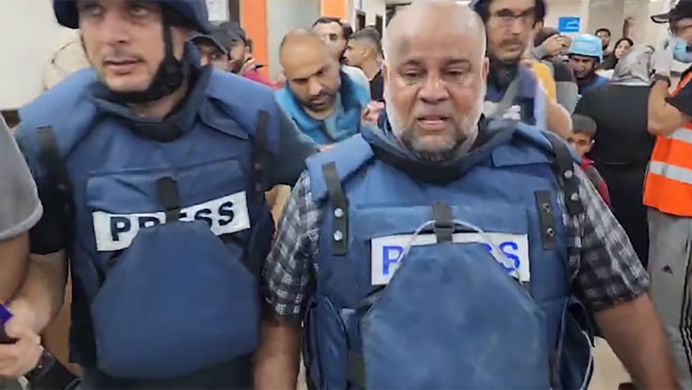 Al Jazeera journalist learns family was killed in Gaza airstrike