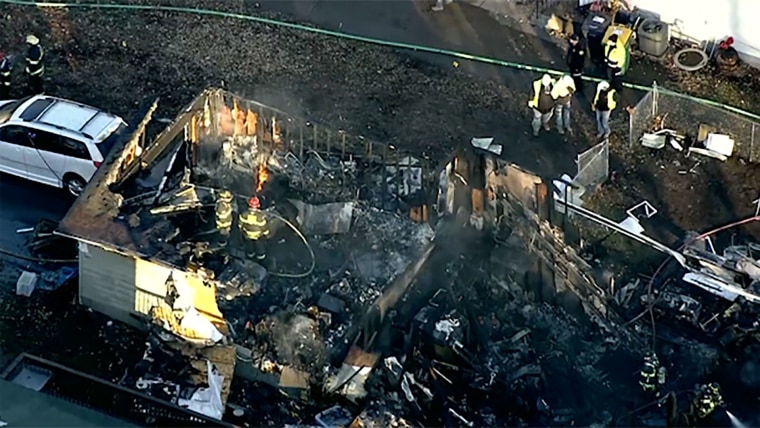 Video shows aftermath of deadly Minnesota home explosion