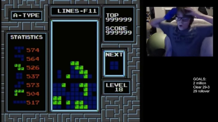 13 year old becomes first human to reach end of Tetris game
