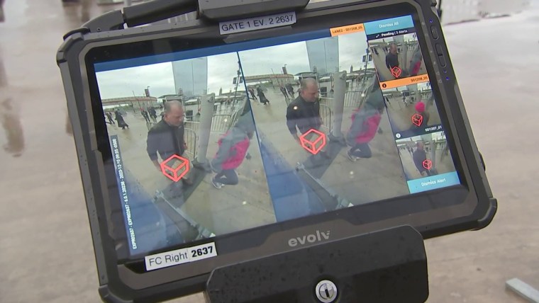 Stadiums turn to AI-powered weapon scanners to keep people safe