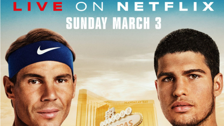 Rafael Nadal And Carlos Alcaraz's Tennis Match Is Coming To Netflix  (Exclusive)