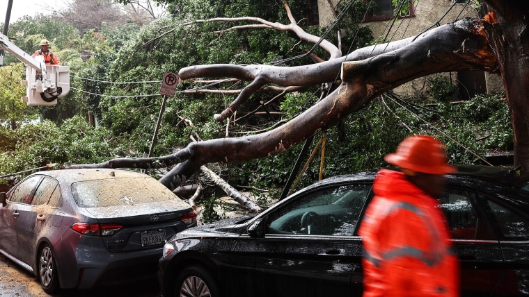 California water logged after relentless rain and dangerous floods