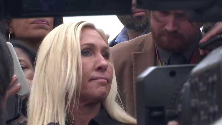 Rep. Marjorie Taylor Greene files motion to oust Speaker Johnson