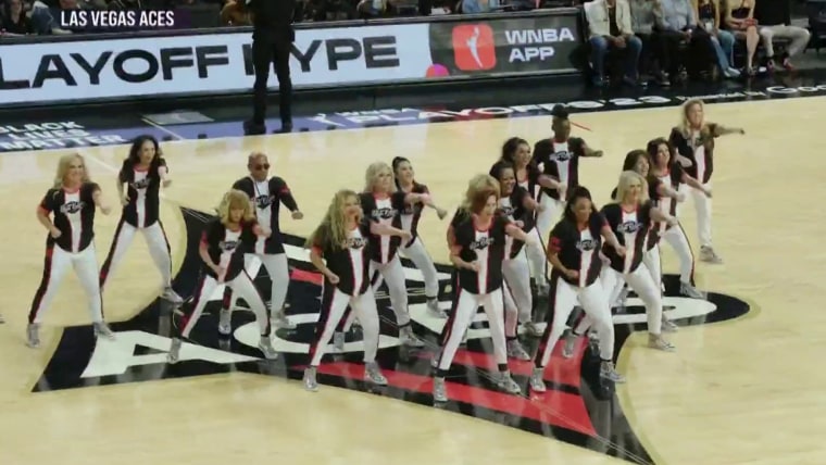 WNBA’s Las Vegas dance team proves it’s never too late for a second act