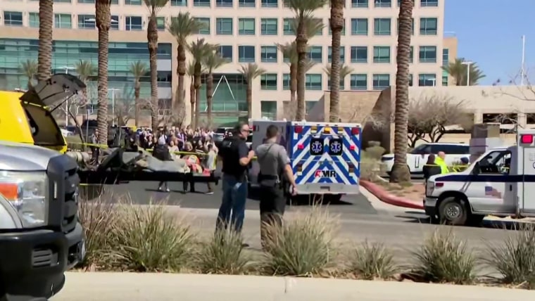 Las Vegas law office shooting leaves two people and gunman dead