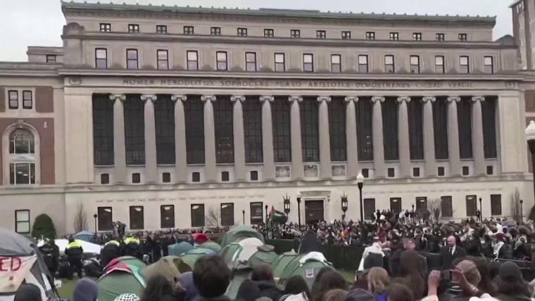 Arrests Made as Pro-Palestinian Protesters Occupy Columbia University