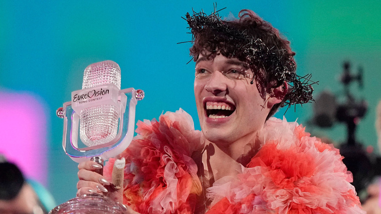 Switzerland’s Nemo crowned as Eurovision's first nonbinary winner