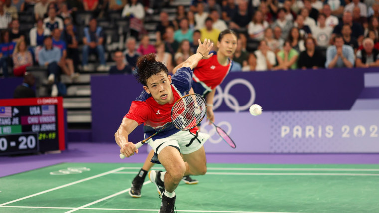 U.S. mixed doubles pair Chiu and Gai drop to Malaysia