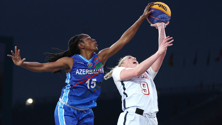 Late Azerbaijan layup drops U.S. women's 3x3 team to 0-2