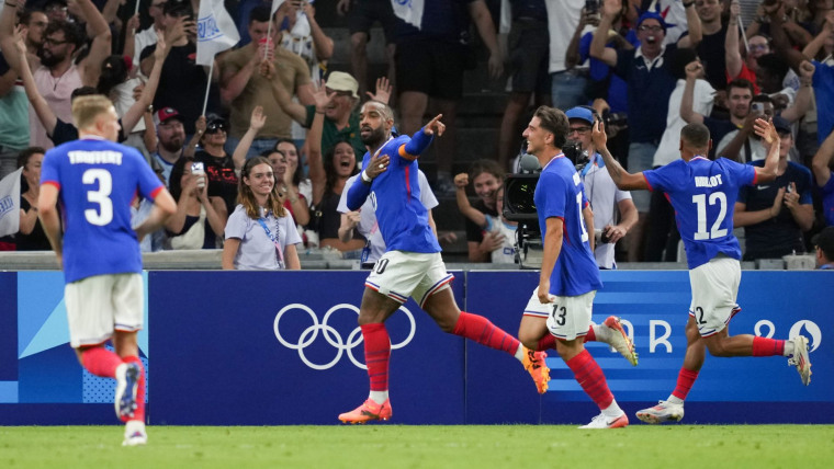 Lacazette's strike gives France first goal at Olympics