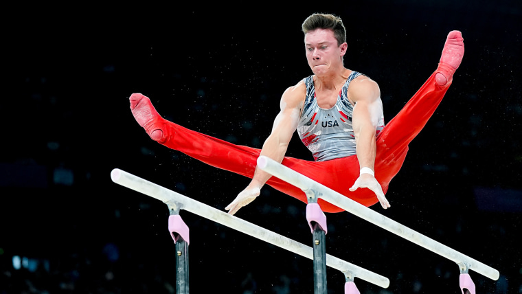 Brody Malone shines for U.S. in gymnastics team final