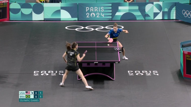 Zhang defeats Takashi to advance to table tennis Round of 16