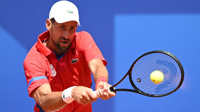 Novak Djokovic dominates to reach 2024 Olympic quarterfinals
