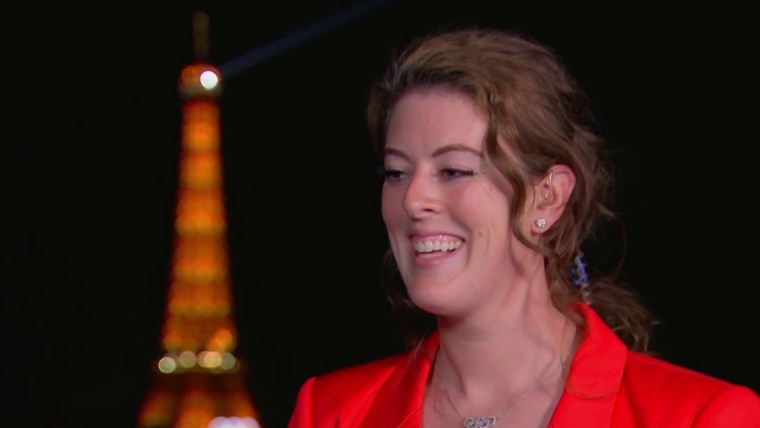 Former U.S. Olympic swimmer Allison Schmitt says Katie Ledecky is 'top notch'