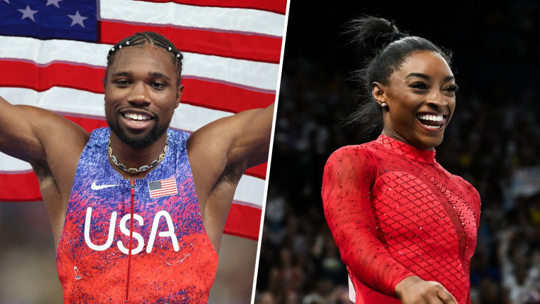 Noah Lyles sprints to gold, Simone Biles set for final Paris events