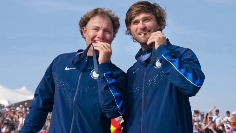 Team USA sailors talk about bringing home first skiff medal since 2016